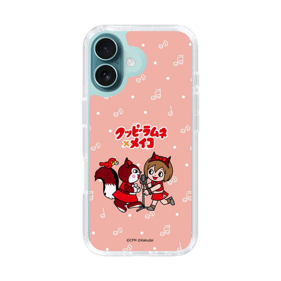 スリムプロテクションケース［ 初音ミク×クッピーラムネ - MEIKO×ラム - デフォルメイラスト ］