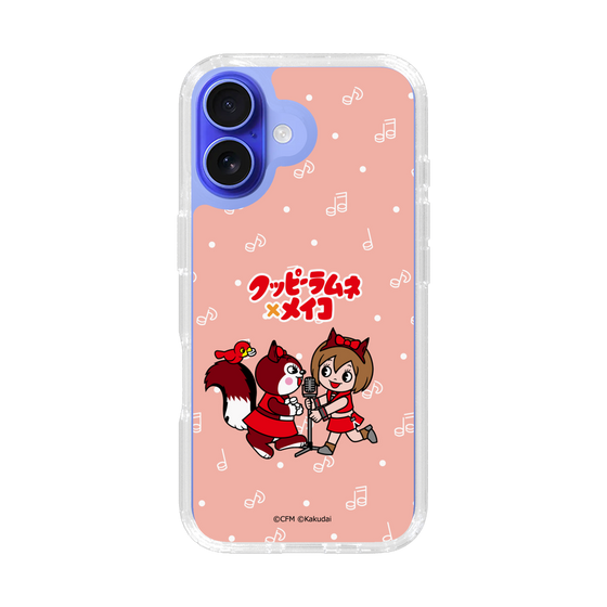 スリムプロテクションケース［ 初音ミク×クッピーラムネ - MEIKO×ラム - デフォルメイラスト ］