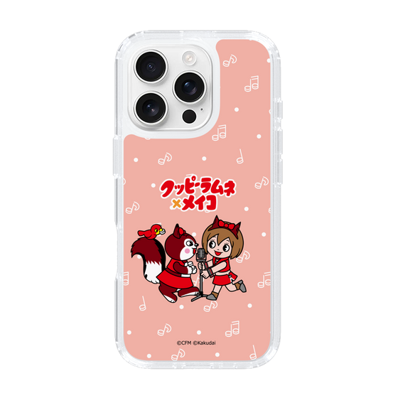 スリムプロテクションケース［ 初音ミク×クッピーラムネ - MEIKO×ラム - デフォルメイラスト ］