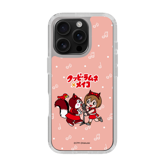 スリムプロテクションケース［ 初音ミク×クッピーラムネ - MEIKO×ラム - デフォルメイラスト ］