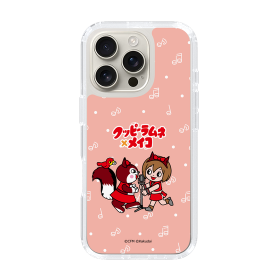 スリムプロテクションケース［ 初音ミク×クッピーラムネ - MEIKO×ラム - デフォルメイラスト ］