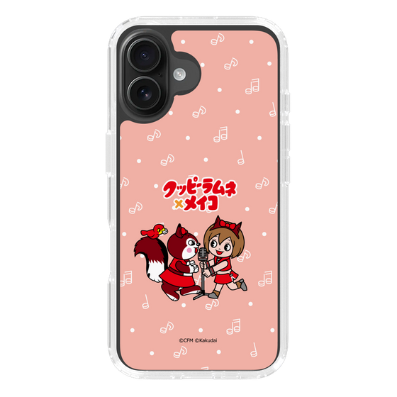 スリムプロテクションケース［ 初音ミク×クッピーラムネ - MEIKO×ラム - デフォルメイラスト ］