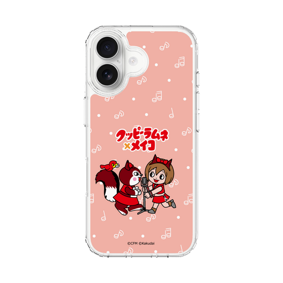 スリムプロテクションケース［ 初音ミク×クッピーラムネ - MEIKO×ラム - デフォルメイラスト ］