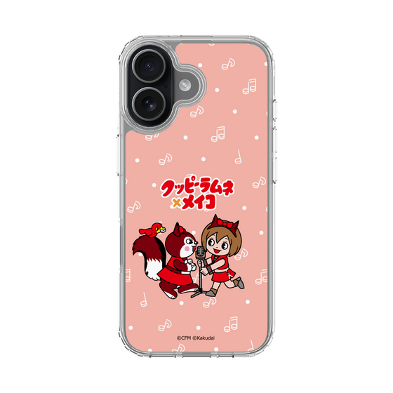 スリムプロテクションケース［ 初音ミク×クッピーラムネ - MEIKO×ラム - デフォルメイラスト ］