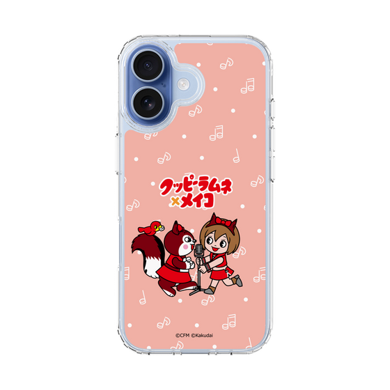 スリムプロテクションケース［ 初音ミク×クッピーラムネ - MEIKO×ラム - デフォルメイラスト ］
