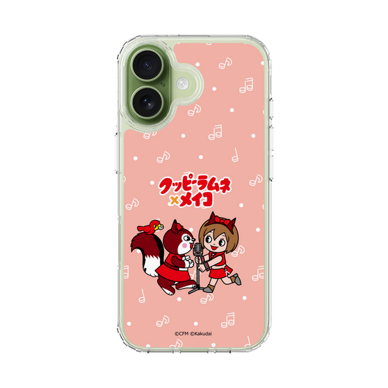 スリムプロテクションケース［ 初音ミク×クッピーラムネ - MEIKO×ラム - デフォルメイラスト ］