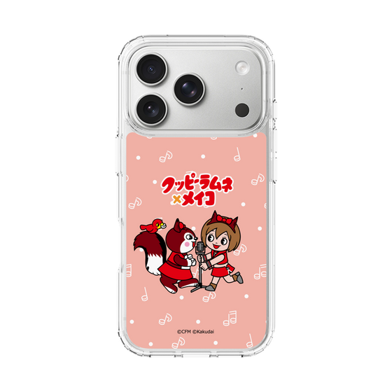 スリムプロテクションケース［ 初音ミク×クッピーラムネ - MEIKO×ラム - デフォルメイラスト ］