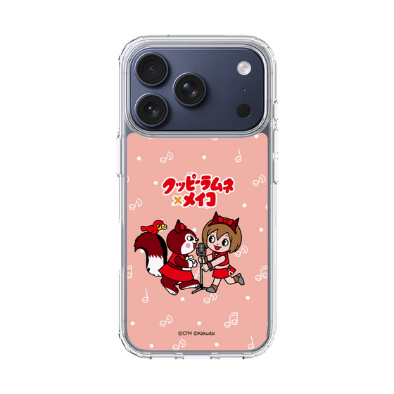 スリムプロテクションケース［ 初音ミク×クッピーラムネ - MEIKO×ラム - デフォルメイラスト ］