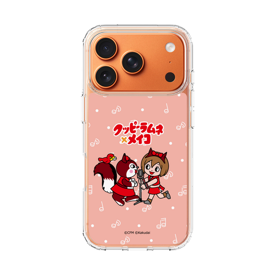 スリムプロテクションケース［ 初音ミク×クッピーラムネ - MEIKO×ラム - デフォルメイラスト ］