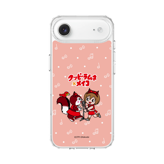 スリムプロテクションケース［ 初音ミク×クッピーラムネ - MEIKO×ラム - デフォルメイラスト ］