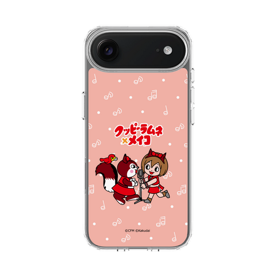 スリムプロテクションケース［ 初音ミク×クッピーラムネ - MEIKO×ラム - デフォルメイラスト ］