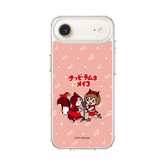 スリムプロテクションケース［ 初音ミク×クッピーラムネ - MEIKO×ラム - デフォルメイラスト ］