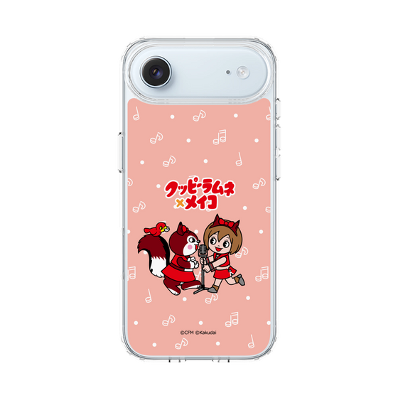 スリムプロテクションケース［ 初音ミク×クッピーラムネ - MEIKO×ラム - デフォルメイラスト ］