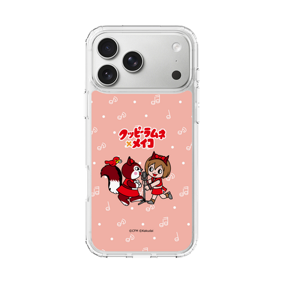 スリムプロテクションケース［ 初音ミク×クッピーラムネ - MEIKO×ラム - デフォルメイラスト ］