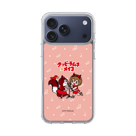 スリムプロテクションケース［ 初音ミク×クッピーラムネ - MEIKO×ラム - デフォルメイラスト ］