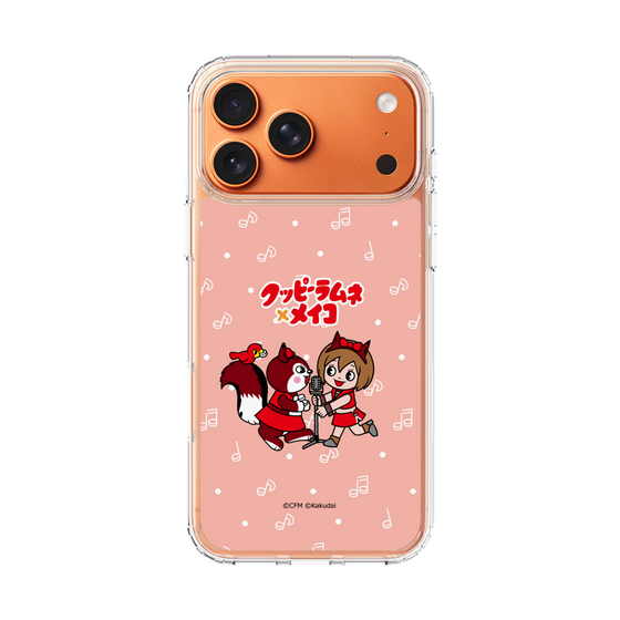 スリムプロテクションケース［ 初音ミク×クッピーラムネ - MEIKO×ラム - デフォルメイラスト ］