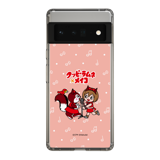 スリムプロテクションケース［ 初音ミク×クッピーラムネ - MEIKO×ラム - デフォルメイラスト ］