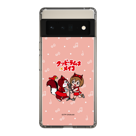 スリムプロテクションケース［ 初音ミク×クッピーラムネ - MEIKO×ラム - デフォルメイラスト ］