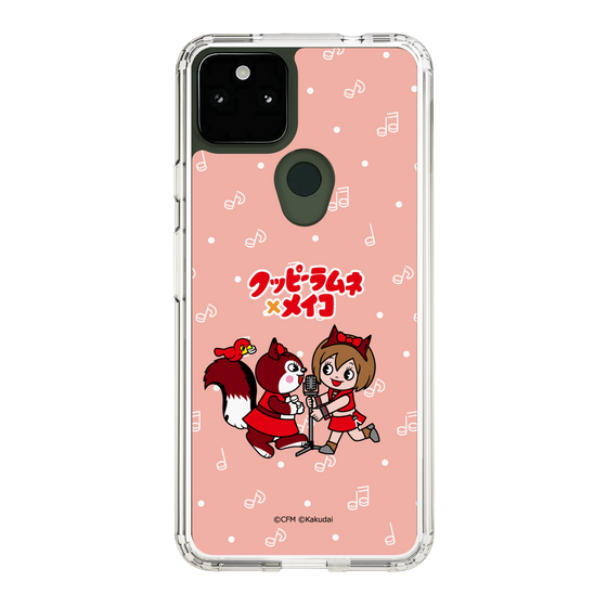 スリムプロテクションケース［ 初音ミク×クッピーラムネ - MEIKO×ラム - デフォルメイラスト ］