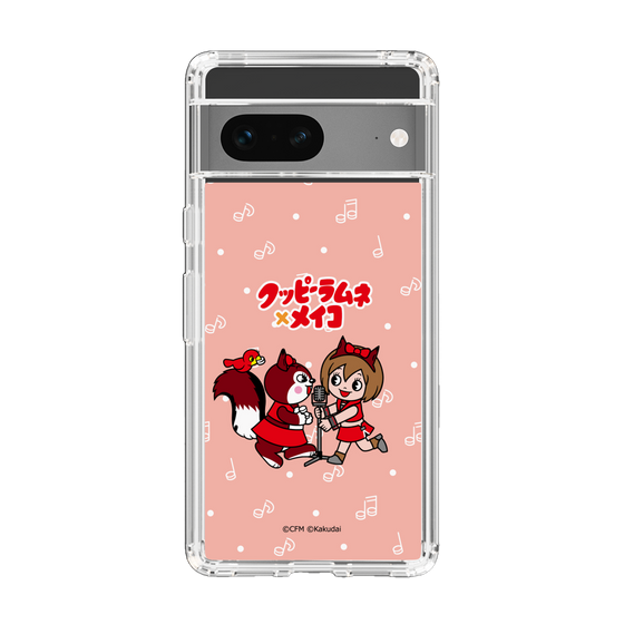 スリムプロテクションケース［ 初音ミク×クッピーラムネ - MEIKO×ラム - デフォルメイラスト ］