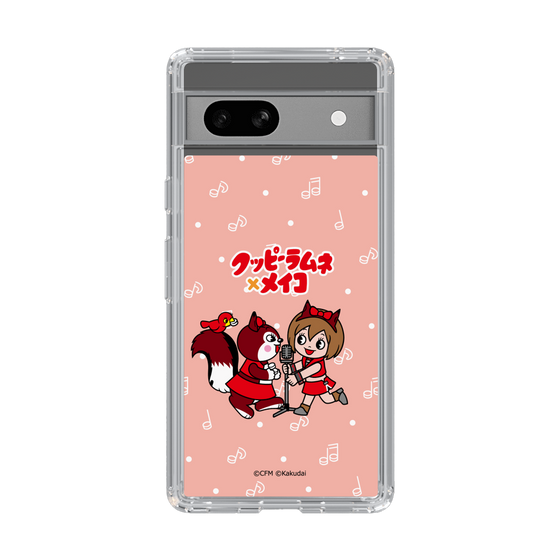 スリムプロテクションケース［ 初音ミク×クッピーラムネ - MEIKO×ラム - デフォルメイラスト ］
