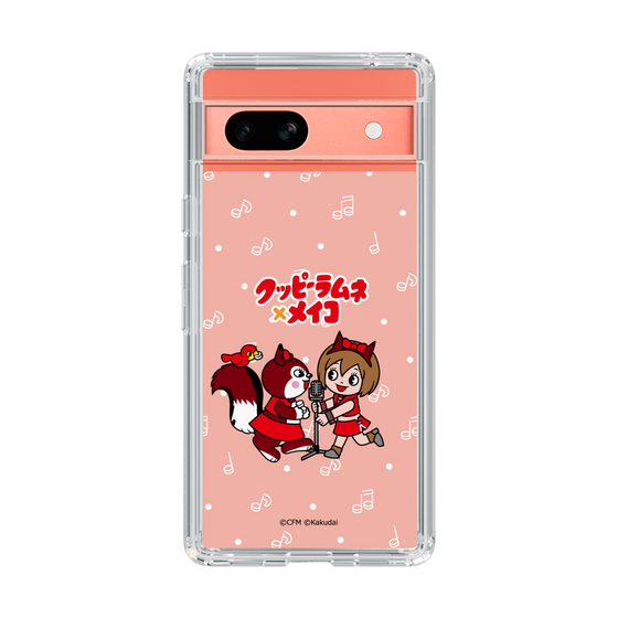 スリムプロテクションケース［ 初音ミク×クッピーラムネ - MEIKO×ラム - デフォルメイラスト ］
