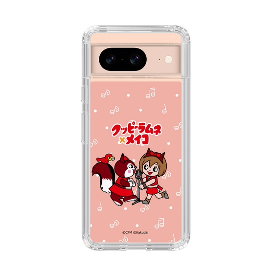 スリムプロテクションケース［ 初音ミク×クッピーラムネ - MEIKO×ラム - デフォルメイラスト ］
