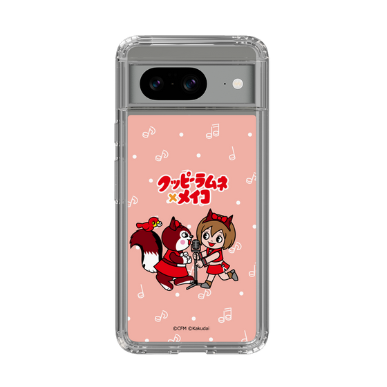 スリムプロテクションケース［ 初音ミク×クッピーラムネ - MEIKO×ラム - デフォルメイラスト ］