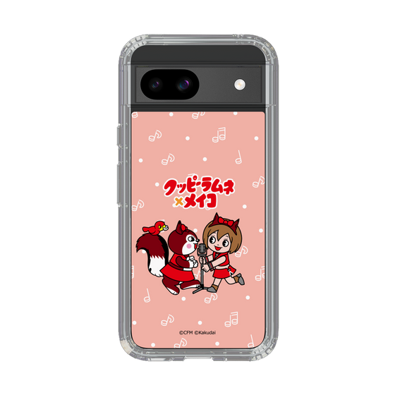 スリムプロテクションケース［ 初音ミク×クッピーラムネ - MEIKO×ラム - デフォルメイラスト ］