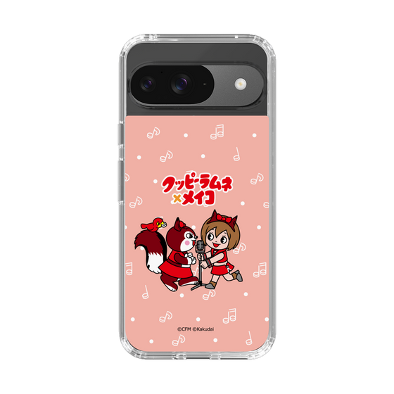 スリムプロテクションケース［ 初音ミク×クッピーラムネ - MEIKO×ラム - デフォルメイラスト ］