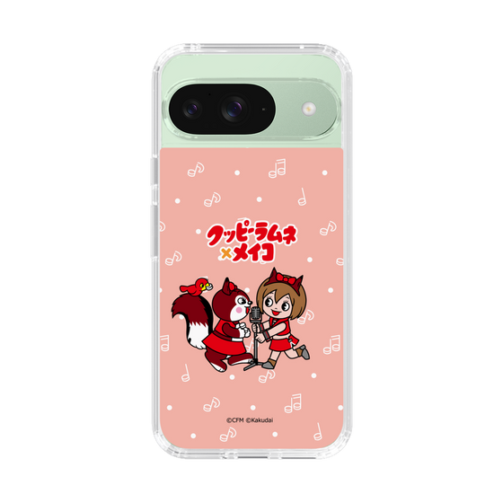 スリムプロテクションケース［ 初音ミク×クッピーラムネ - MEIKO×ラム - デフォルメイラスト ］
