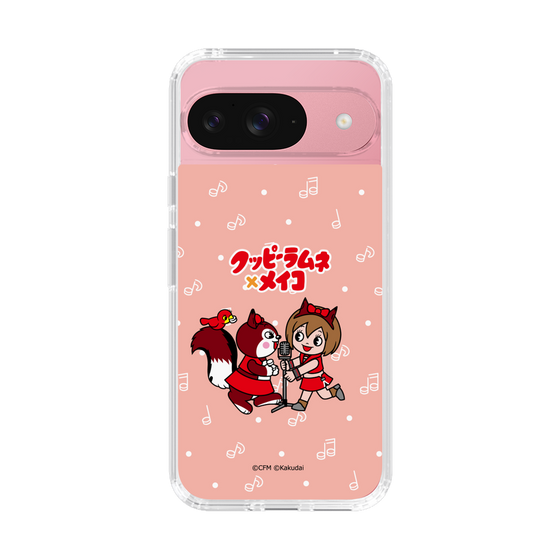 スリムプロテクションケース［ 初音ミク×クッピーラムネ - MEIKO×ラム - デフォルメイラスト ］