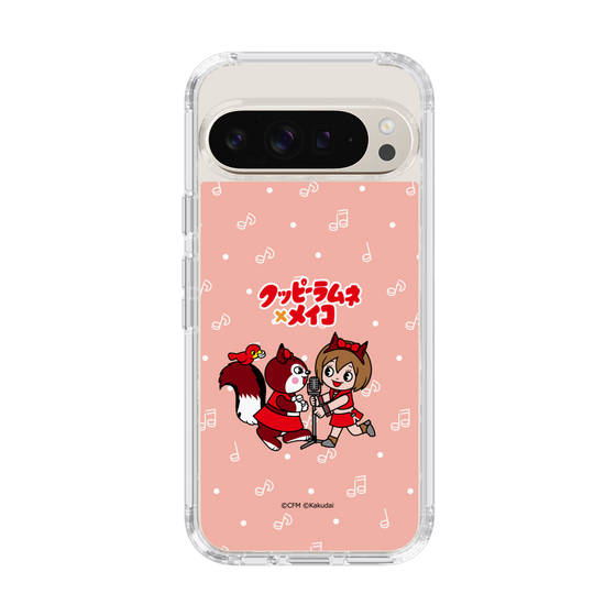 スリムプロテクションケース［ 初音ミク×クッピーラムネ - MEIKO×ラム - デフォルメイラスト ］