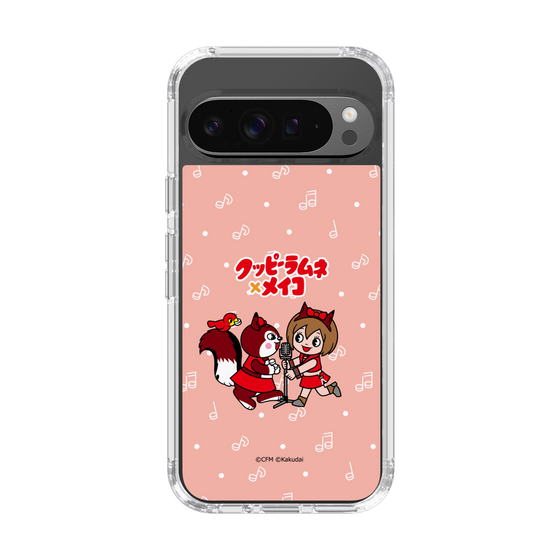 スリムプロテクションケース［ 初音ミク×クッピーラムネ - MEIKO×ラム - デフォルメイラスト ］