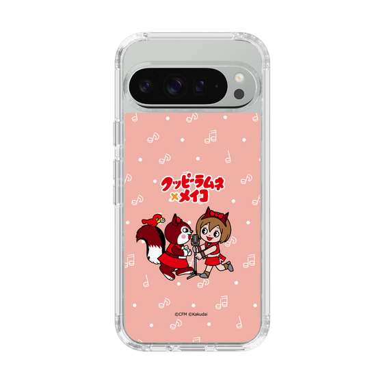 スリムプロテクションケース［ 初音ミク×クッピーラムネ - MEIKO×ラム - デフォルメイラスト ］