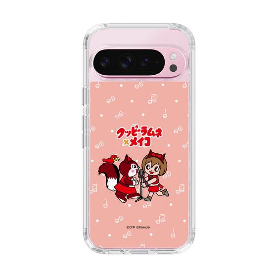 スリムプロテクションケース［ 初音ミク×クッピーラムネ - MEIKO×ラム - デフォルメイラスト ］