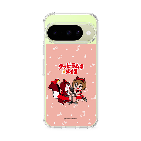 スリムプロテクションケース［ 初音ミク×クッピーラムネ - MEIKO×ラム - デフォルメイラスト ］