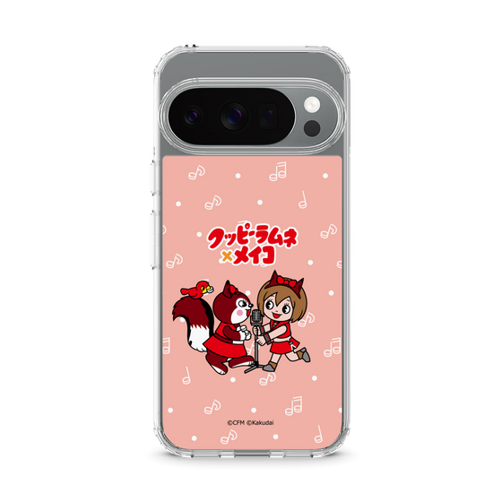 スリムプロテクションケース［ 初音ミク×クッピーラムネ - MEIKO×ラム - デフォルメイラスト ］