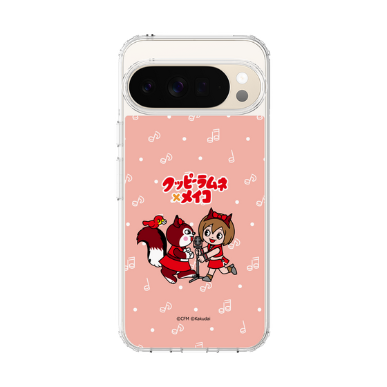 スリムプロテクションケース［ 初音ミク×クッピーラムネ - MEIKO×ラム - デフォルメイラスト ］