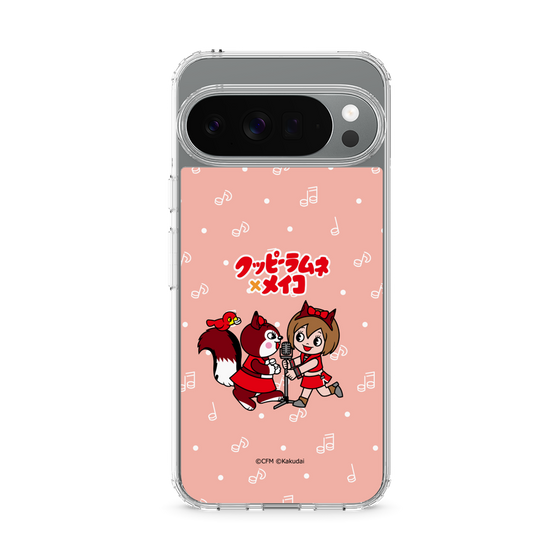 スリムプロテクションケース［ 初音ミク×クッピーラムネ - MEIKO×ラム - デフォルメイラスト ］