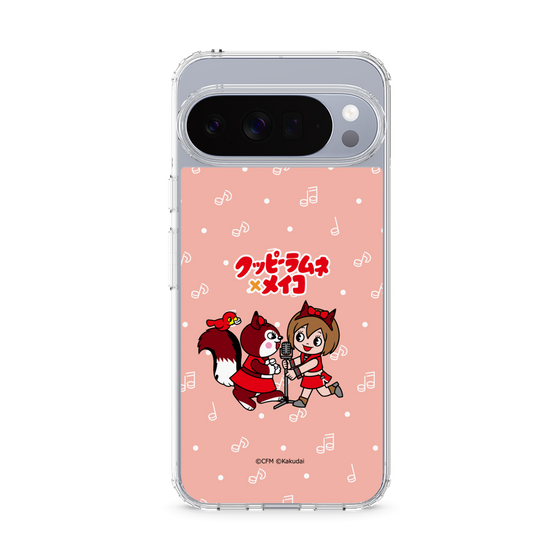 スリムプロテクションケース［ 初音ミク×クッピーラムネ - MEIKO×ラム - デフォルメイラスト ］