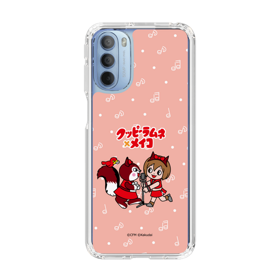 スリムプロテクションケース［ 初音ミク×クッピーラムネ - MEIKO×ラム - デフォルメイラスト ］
