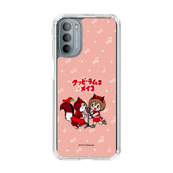 スリムプロテクションケース［ 初音ミク×クッピーラムネ - MEIKO×ラム - デフォルメイラスト ］