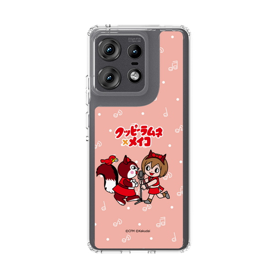 スリムプロテクションケース［ 初音ミク×クッピーラムネ - MEIKO×ラム - デフォルメイラスト ］