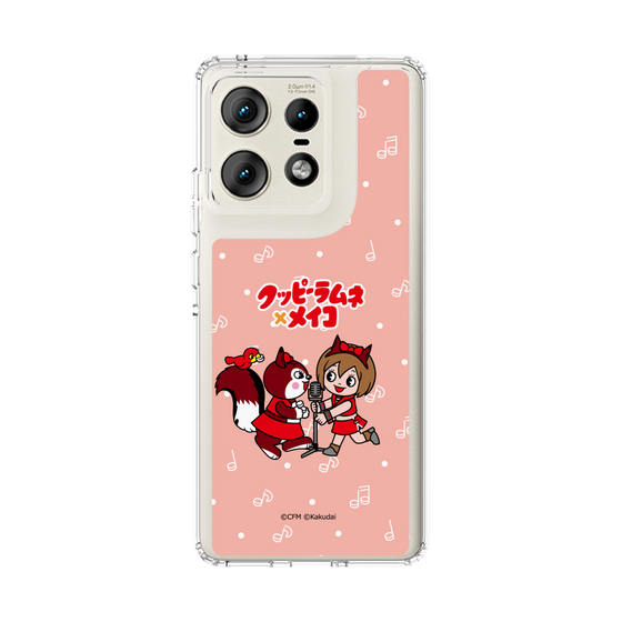 スリムプロテクションケース［ 初音ミク×クッピーラムネ - MEIKO×ラム - デフォルメイラスト ］
