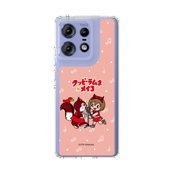スリムプロテクションケース［ 初音ミク×クッピーラムネ - MEIKO×ラム - デフォルメイラスト ］