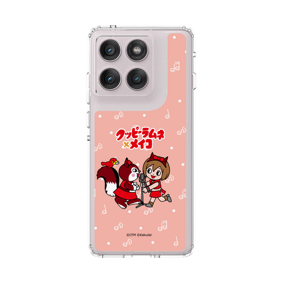 スリムプロテクションケース［ 初音ミク×クッピーラムネ - MEIKO×ラム - デフォルメイラスト ］