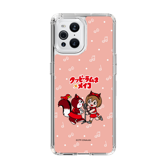 スリムプロテクションケース［ 初音ミク×クッピーラムネ - MEIKO×ラム - デフォルメイラスト ］