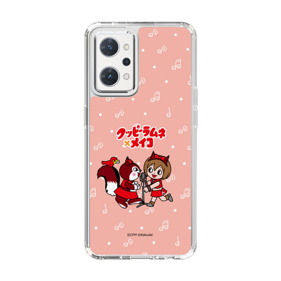 スリムプロテクションケース［ 初音ミク×クッピーラムネ - MEIKO×ラム - デフォルメイラスト ］