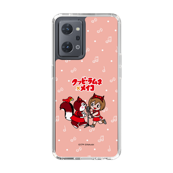 スリムプロテクションケース［ 初音ミク×クッピーラムネ - MEIKO×ラム - デフォルメイラスト ］